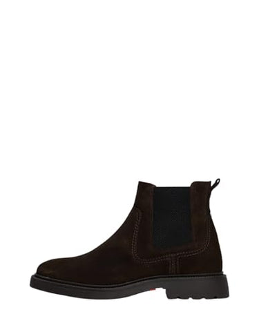 Tommy Hilfiger HILFIGER COMFORT LWT SUEDE CHEL ( Niedrige Stiefel Herren, Blau (Desert Sky), 43 EU im Sale